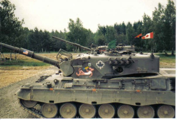 Canadian Leopard tank